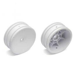 Click here to learn more about the Team Associated Buggy Front Hex Wheels, white.