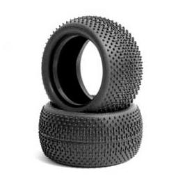 Click here to learn more about the JConcepts, Inc. Rear Flip Outs Tire, Green: 2.2 Buggy (2).