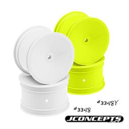 Click here to learn more about the JConcepts, Inc. Rear Mono,12mm Hex Wheel, White: B4.1, RB5.