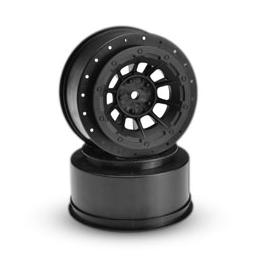 Click here to learn more about the JConcepts, Inc. Rear Hazard Wheel, Black (2) : Slash.