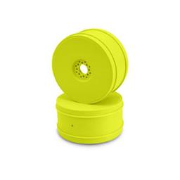 Click here to learn more about the JConcepts, Inc. 1/8 Bullet 83mm Buggy Wheel, Yellow  (4).