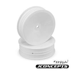 Click here to learn more about the JConcepts, Inc. Front Wheel, Slim Mono, White :2.2 B5M,RB6,6.1B(4).
