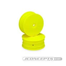 Click here to learn more about the JConcepts, Inc. Mono Front Wheel, Yellow (4) :B64.