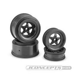 Click here to learn more about the JConcepts, Inc. Startec Street Eliminator Whl, Black: SLH, SLH 4x4.