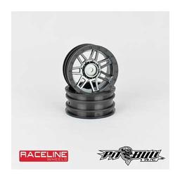 Click here to learn more about the Pit Bull Xtreme RC 1.9 Glue-On Raceline #931 Injector, Gun Metal (2).