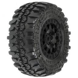 Click here to learn more about the Pro-line Racing TSLSX Super Swamper SC 2.2/3 Mnt F11 Whl, Blk (2).