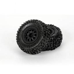 Click here to learn more about the Pro-line Racing Badlands SC 2.2/3.0 M2 Renegade Blk Whl: SLH (2).