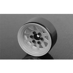 Click here to learn more about the RC4WD OEM Stamped Steel 1.9 Beadlock Wheel, White.