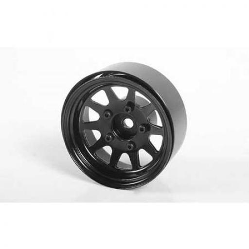 RC4WD OEM Stamped Steel 1.55" Beadlock Wheels, Black