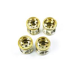 Click here to learn more about the Tamiya America, Inc WR-02 Gold Plated Wheel Set (F & R).