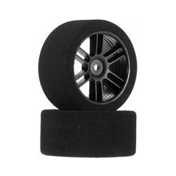 Click here to learn more about the John's BSR Racing Rear 30mm Nitro Touring Foam Tire, Blk Whl, 35 (2).