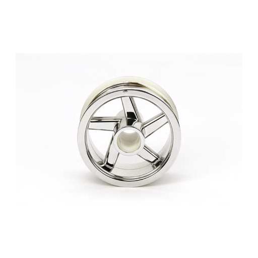 Tamiya America, Inc T3-01 Front Wheel, Chrome Plated
