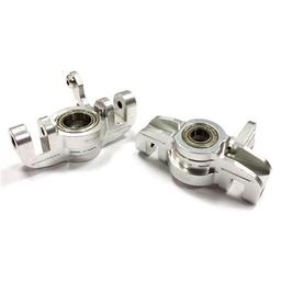 Click here to learn more about the Integy Billet Machined Steering Block Set, Silver; 5ive-T.