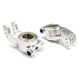 Click here to learn more about the Integy Rear Hub Carrier Set, Silver; LOSI 5ive-T.