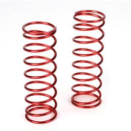 Click here to learn more about the Losi Front Springs 12.9 lb Rate, Red (2): 5IVE-T.