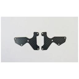 Click here to learn more about the Mugen Seiki USA Graphite Frnt Lwr Susp Arm Mount Plate(2pc,1mm):X8.