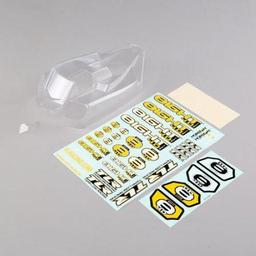 Click here to learn more about the Team Losi Racing Highdown Force Body Set, Clear: 8IGHT 4.0.
