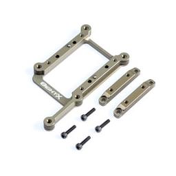 Click here to learn more about the Team Losi Racing Quick Change Engine Mount Set: 8X.