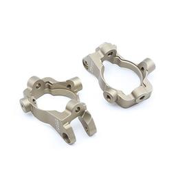 Click here to learn more about the Team Losi Racing Front Spindle Carrier Set, 15 Deg, AL (2): 5B, 5T.