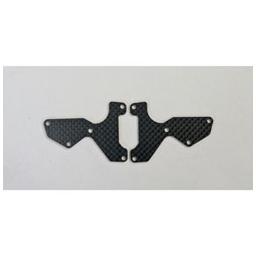 Click here to learn more about the Mugen Seiki USA Graph Front Lwr Susp Arm Mount Plate 2pc(1.2mm):X8.