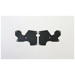 Click here to learn more about the Mugen Seiki USA Graphite Rear Lwr Susp Arm Mnt Plate 2pc(1.2mm):X8.