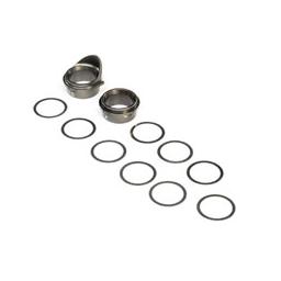Click here to learn more about the Team Losi Racing Rear Gearbox Bearing Inserts, Aluminum: 8X.