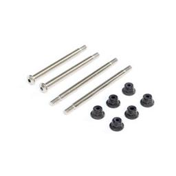 Click here to learn more about the Team Losi Racing Outer Hinge Pins, 3.5mm, Electro Nickel (2): 8X.