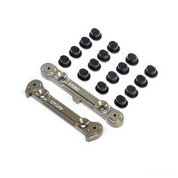 Click here to learn more about the Team Losi Racing Adjustable Rear Hinge Pin Brace w/Inserts: 8X.