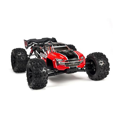 ARRMA 1/8 Kraton 6S 4WD BLX Speed Monster Truck RTR Red