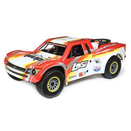 Click here to learn more about the Losi SuperBajaRey:1/6 4wd Electric Desert Truck RTR-RED.