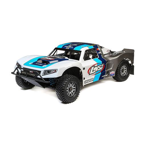 Losi 1/5 5IVE-T 2.0 4wd SCT Gas BND: Grey/Blue/White