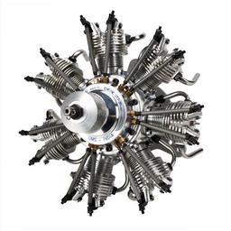 Click here to learn more about the Evolution Engines 7-Cyl 35cc 4-Stroke Glow Radial Engine.