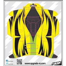 Click here to learn more about the Upgrade R/C Spektrum DX5e Skin Jinx: Green & Yellow.
