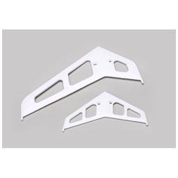 Click here to learn more about the Blade Stabilizer Fin Set White: B500 3D/X.
