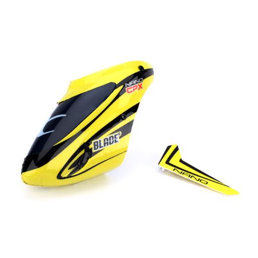 Blade Complete Yellow Canopy w/Vertical Fin: nCP X