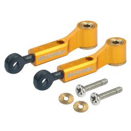 Click here to learn more about the Microheli Co., Ltd Aluminum main Blade Grip Arm, Gold; mCP X.