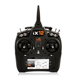Click here to learn more about the Spektrum iX12 12 Channel Transmitter Only.