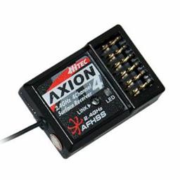 Click here to learn more about the Hitec RCD Inc. Axion 4- 4 Ch, 2.4GHz Rx.
