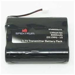 Click here to learn more about the Spektrum 3.7V 1S3P 6000 mAh TX Battery: iX12.