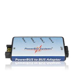 Click here to learn more about the PowerBox Systems PowerBus to Bus Adapter.