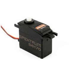 Click here to learn more about the Spektrum S6170 Mid Torq Mid Speed Digital WP Plastic Servo.