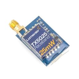 Click here to learn more about the Lumenier TX5G25 Mini 25mW 5.8GHz FPV Transmitter w/Raceband.