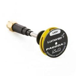 Click here to learn more about the Lumenier Pagoda 2 5.8GHz Antenna (LHCP).