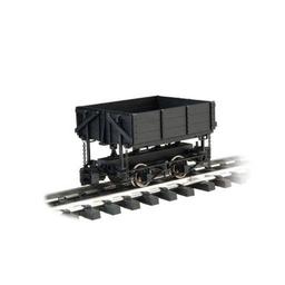 Click here to learn more about the Bachmann Industries 1:20.3 Wood Side Dump Car, Black.
