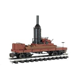Click here to learn more about the Bachmann Industries G 20'' Flat w/Log Skidder & Crates.