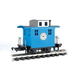 Click here to learn more about the Bachmann Industries G Li''l Big Haulers Caboose, Short Line/Blue.