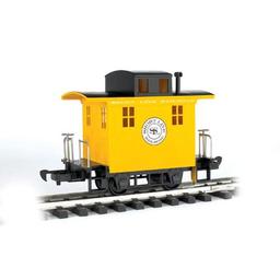 Click here to learn more about the Bachmann Industries G Li''l Big Haulers Caboose, Short Line/Yellow.