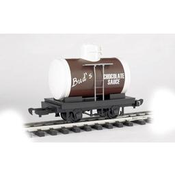 Click here to learn more about the Bachmann Industries G Li''l Big Haulers Tank Car, Bud''s Chocolate Sauce.