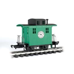 Click here to learn more about the Bachmann Industries G Li''l Big Haulers Caboose, Short Line/Green.