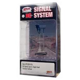 Click here to learn more about the Atlas Model Railroad HO Signal, Type G/Single Head.